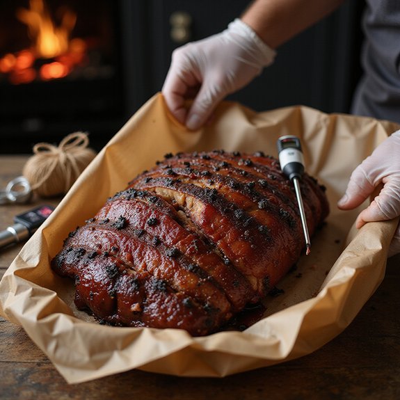 wrap brisket for moisture