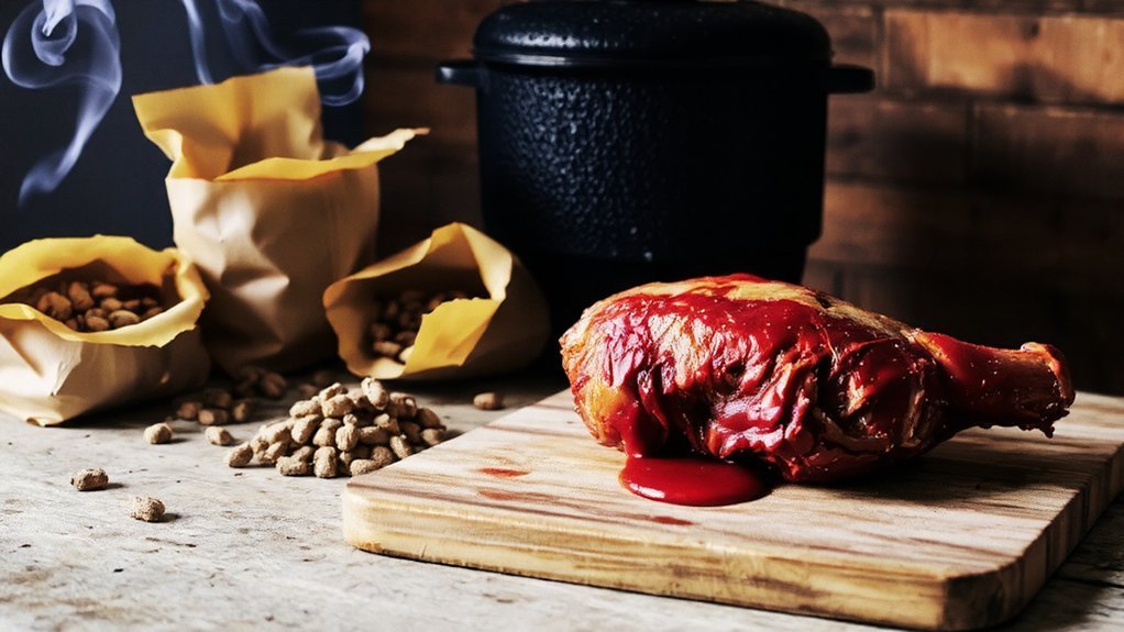 balanced oak smoke flavor