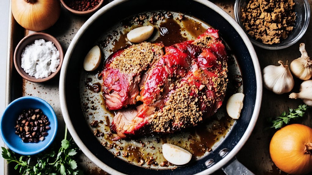 brisket cooking essentials gathered