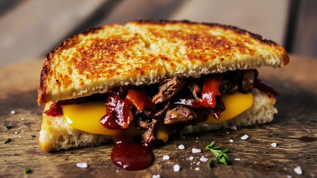 brisket grilled cheese delight