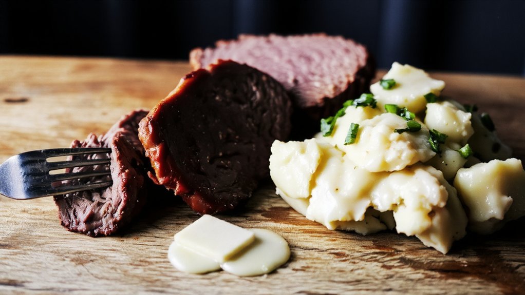 creamy garlic mashed potatoes