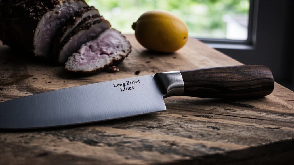 ergonomic handle balanced slicing