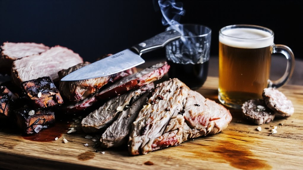 fatty slices or burnt ends