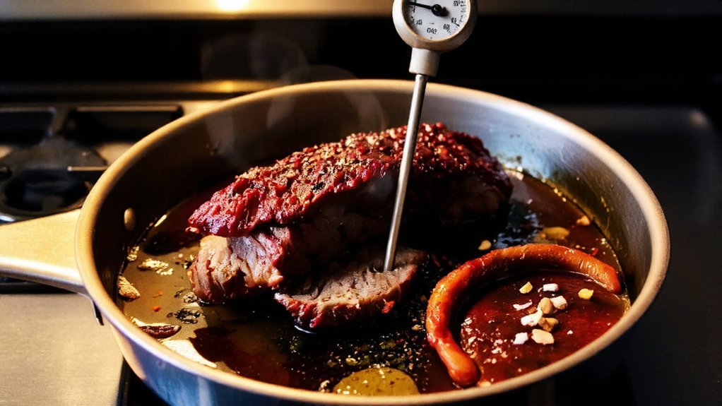 low heat ensures tenderness