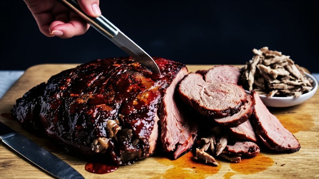 resting slicing shredding brisket