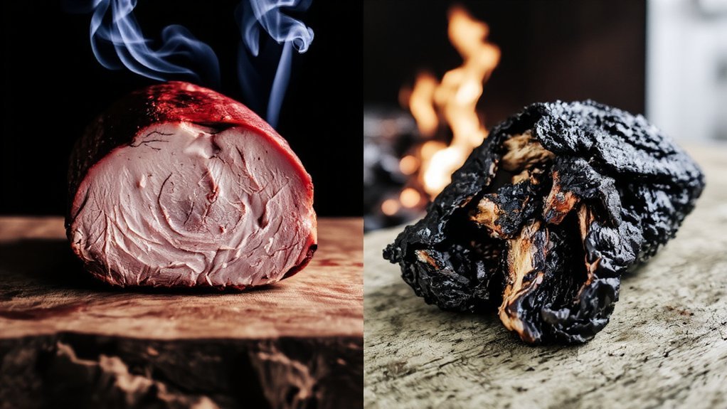 smoke intensity and bark