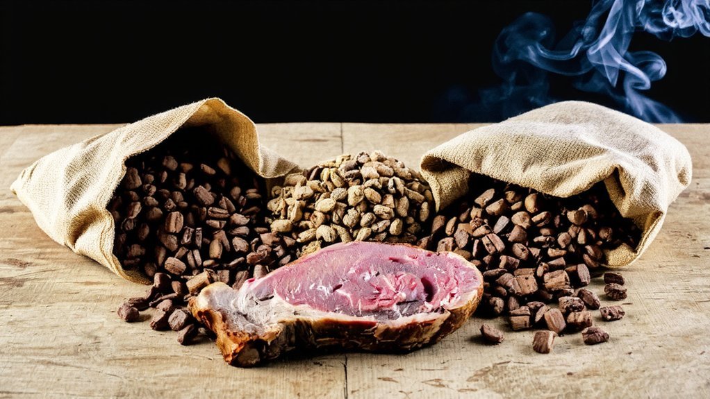 smoke intensity flavor comparison