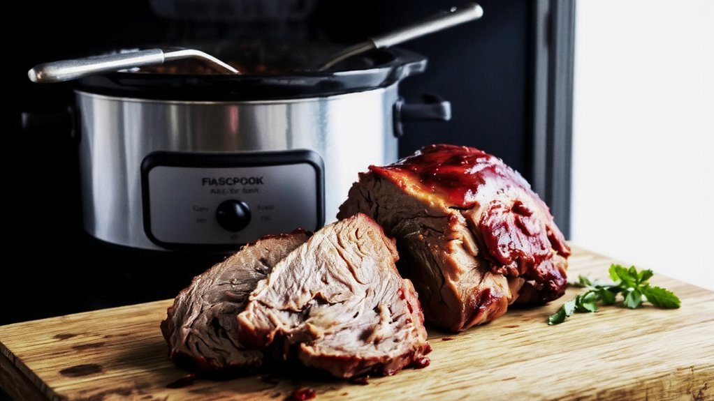 tender meat through braising