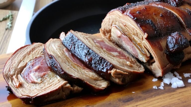 tender slow cooked beef brisket