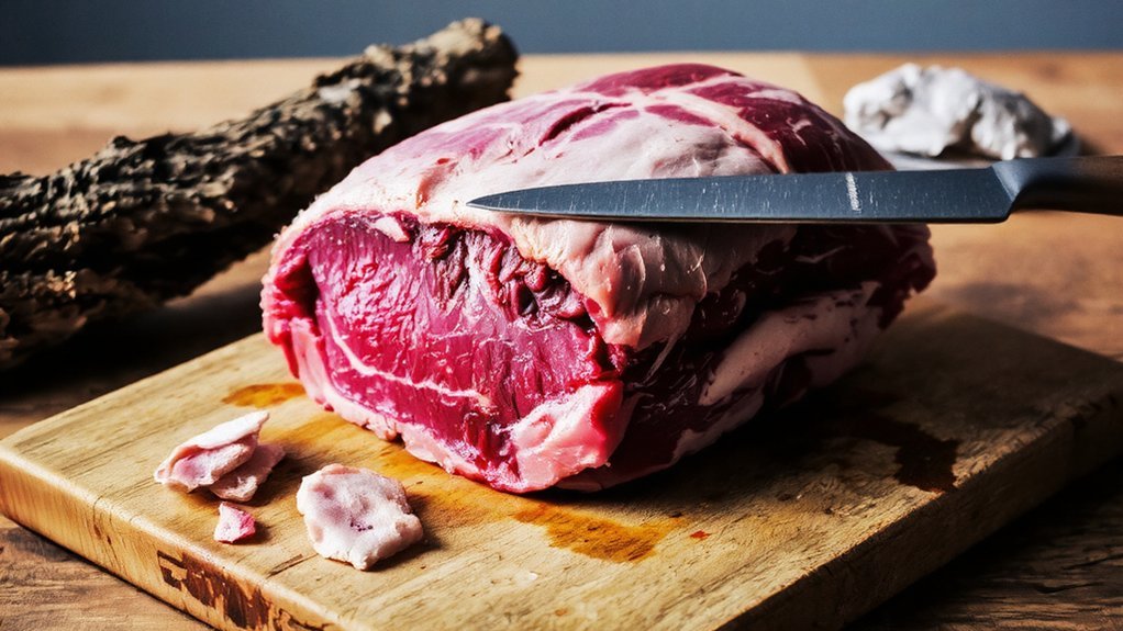 trim fat remove silver